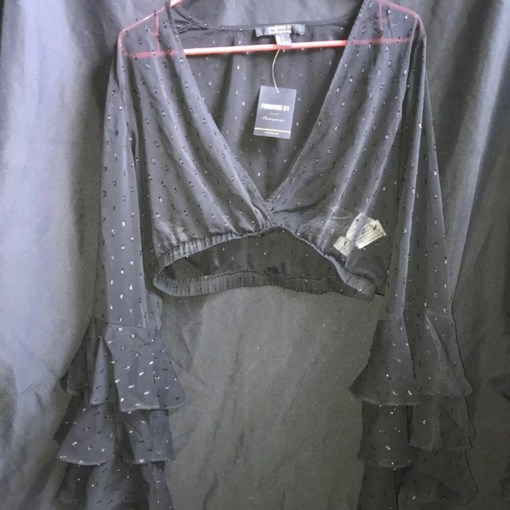 Forever 21 Bell sleeve top